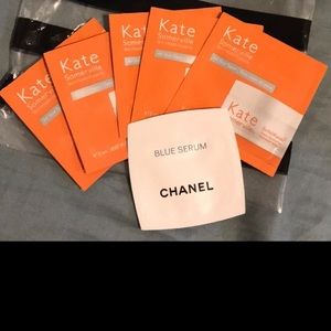 Chanel Blue Serum and Kate Somerville Exfolikate